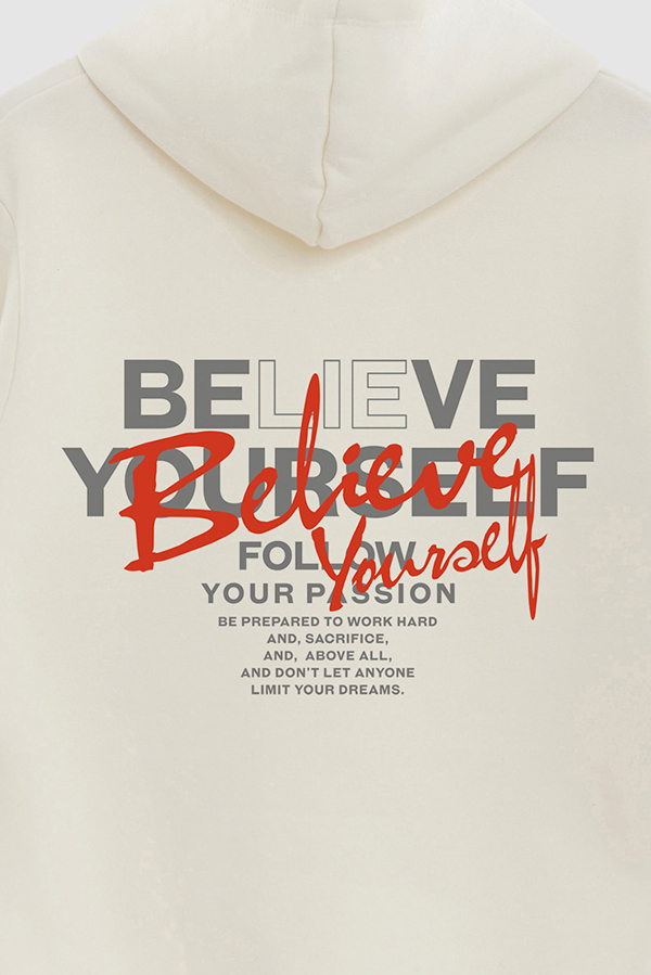 BUZO HOODIE ESTAMPADO BELIEVE 3
