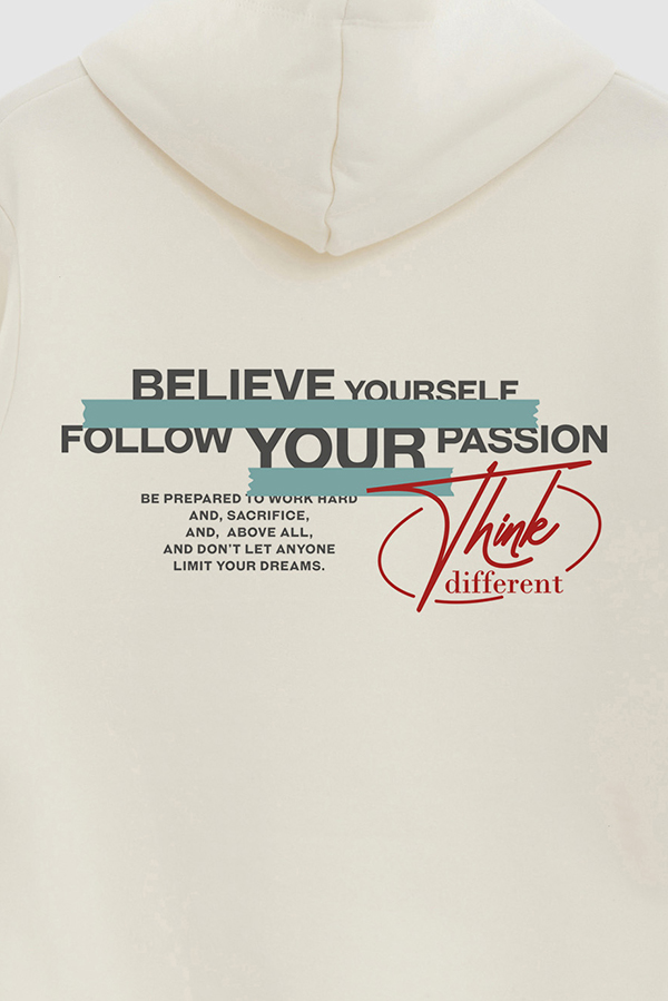 BUZO HOODIE ESTAMPADO BELIEVE 2