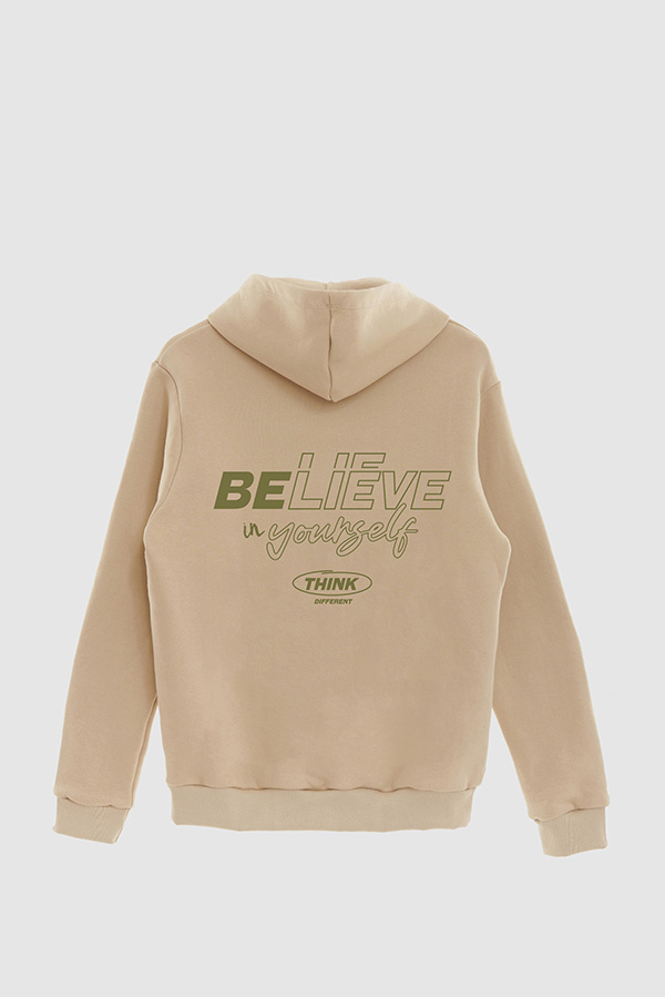 BUZO HOODIE ESTAMPADO BELIEVE