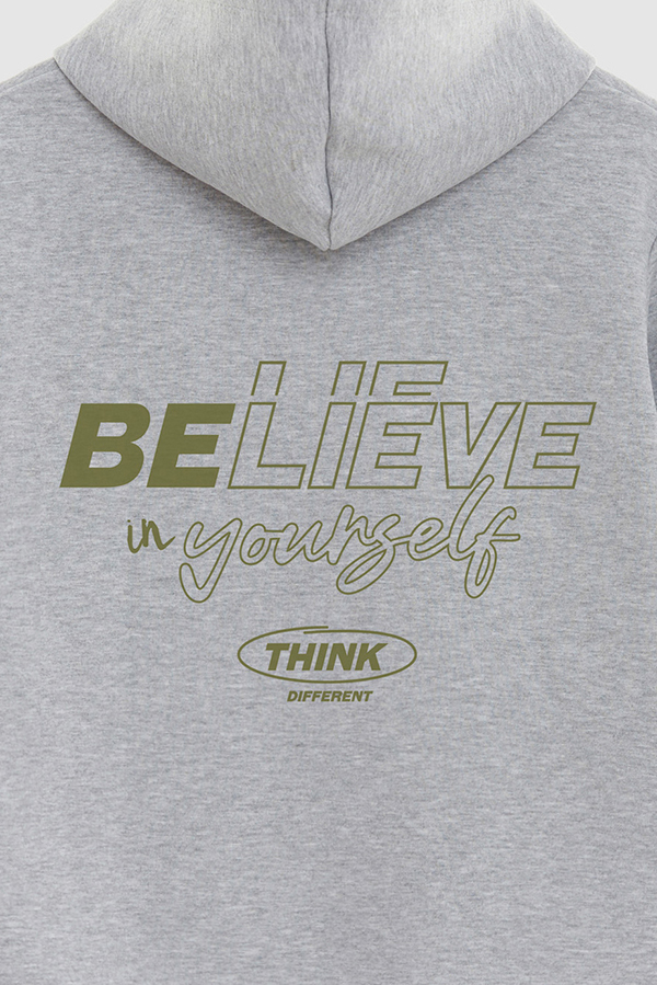 BUZO HOODIE ESTAMPADO BELIEVE