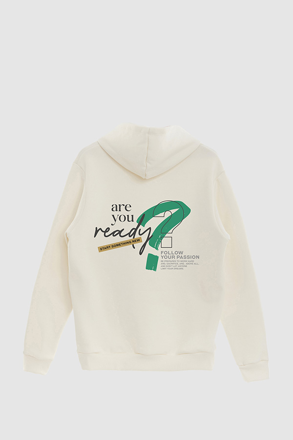 BUZO HOODIE ESTAMPADO ARE YOU READY