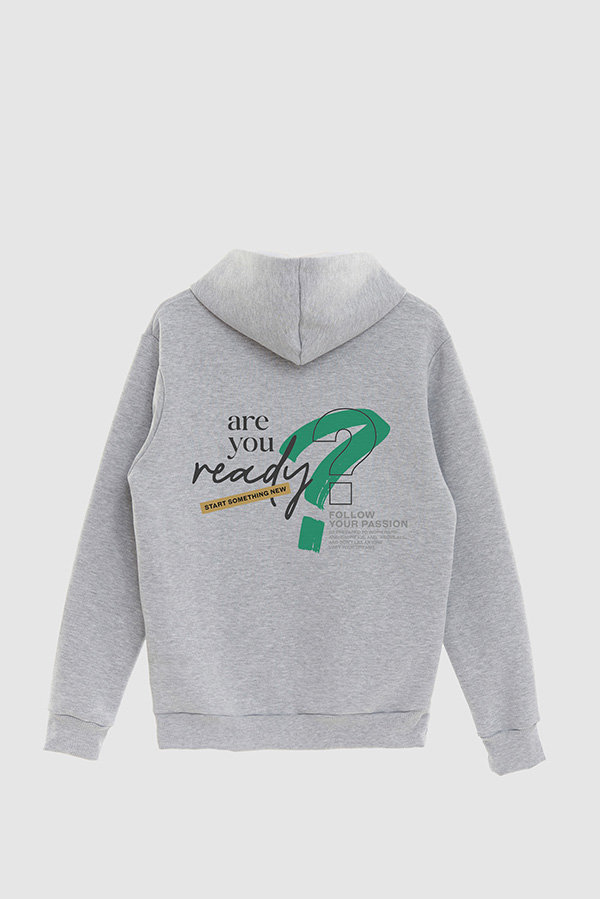 BUZO HOODIE ESTAMPADO ARE YOU READY