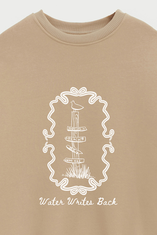 BUZO CREWNECK ESTAMPADO SKETCH WATER