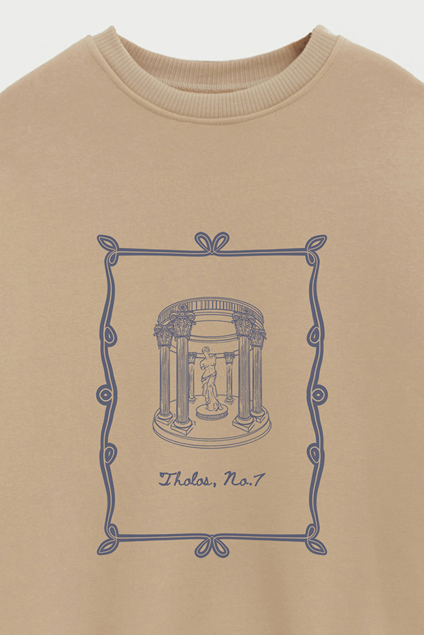 BUZO CREWNECK ESTAMPADO SKETCH THOLOS