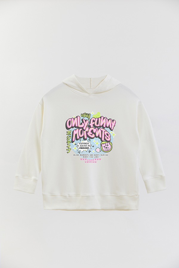 HOODIE RUSTICO GIRL URBAN ONLY FUNNY MOMENTS