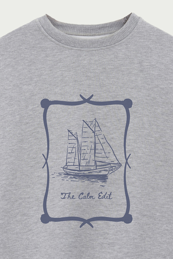 BUZO CREWNECK ESTAMPADO SKETCH THE CALM