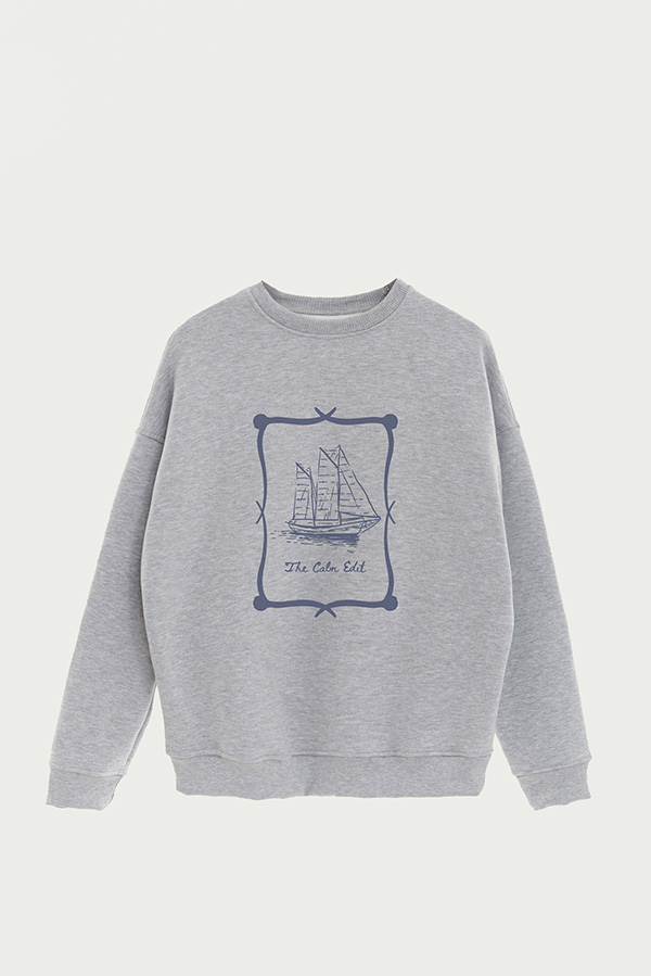 BUZO CREWNECK ESTAMPADO SKETCH THE CALM