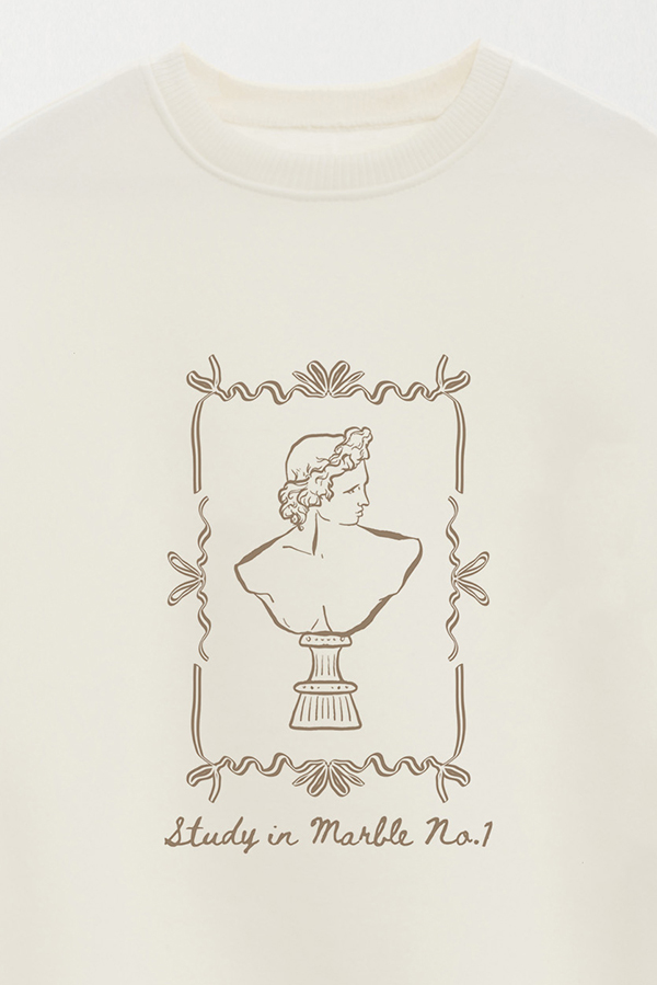 BUZO CREWNECK ESTAMPADO SKETCH STUDY