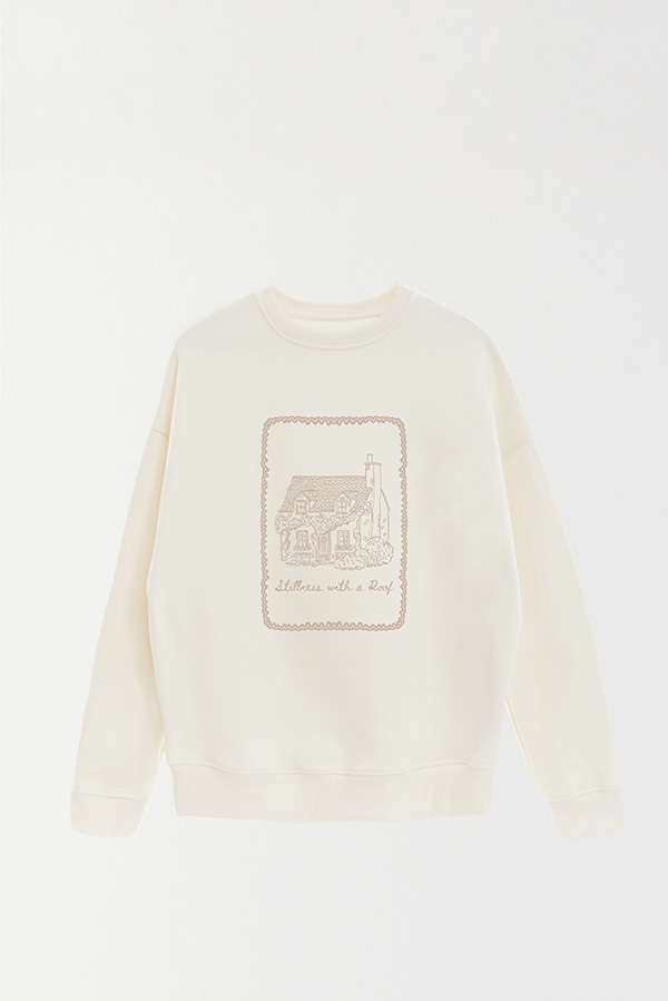 BUZO CREWNECK ESTAMPADO SKETCH STILLNESS