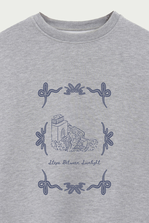 BUZO CREWNECK ESTAMPADO SKETCH STEPS