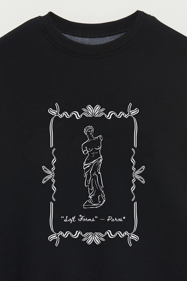 BUZO CREWNECK ESTAMPADO SKETCH SOFT FORMS