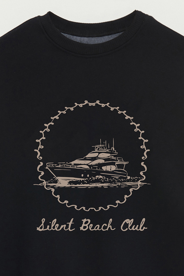 BUZO CREWNECK ESTAMPADO SKETCH SILENT