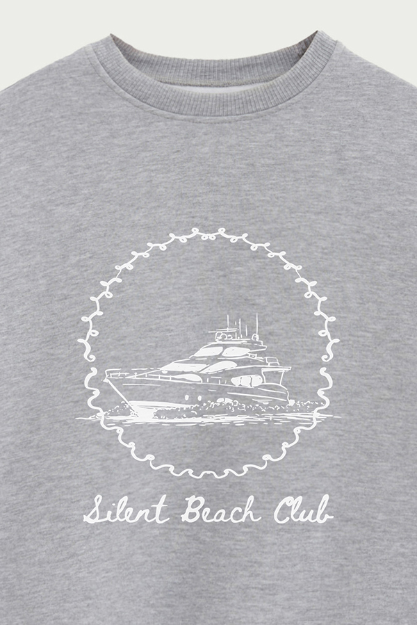 BUZO CREWNECK ESTAMPADO SKETCH SILENT