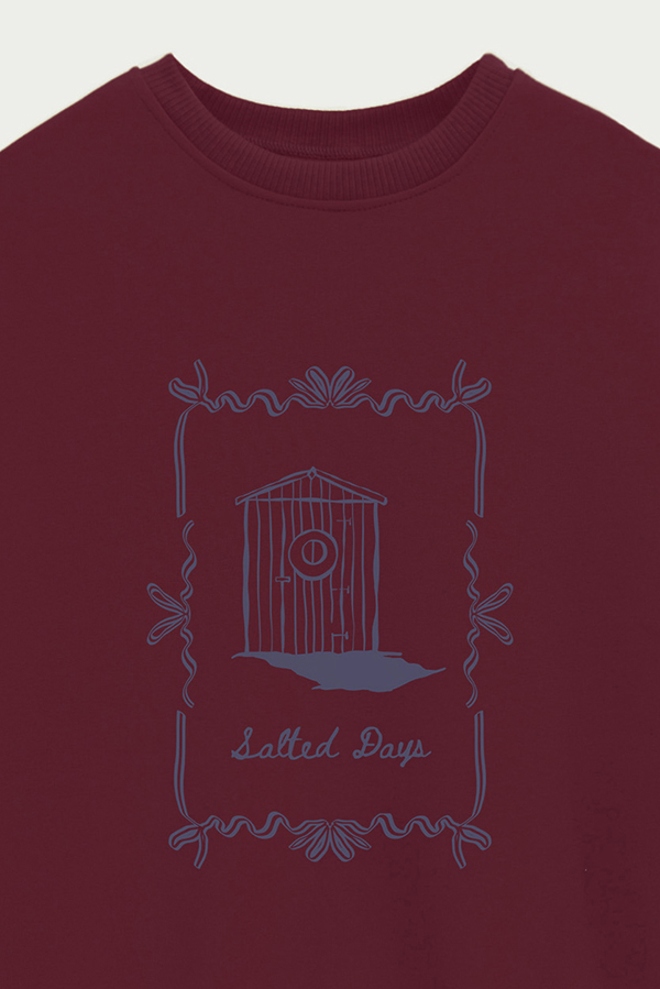 BUZO CREWNECK ESTAMPADO SKETCH SALTED DAYS