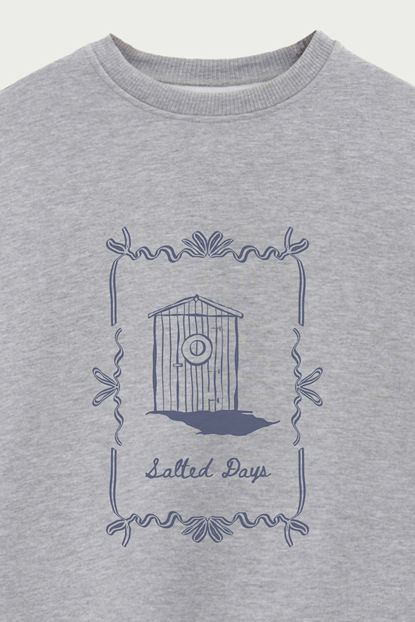 BUZO CREWNECK ESTAMPADO SKETCH SALTED DAYS