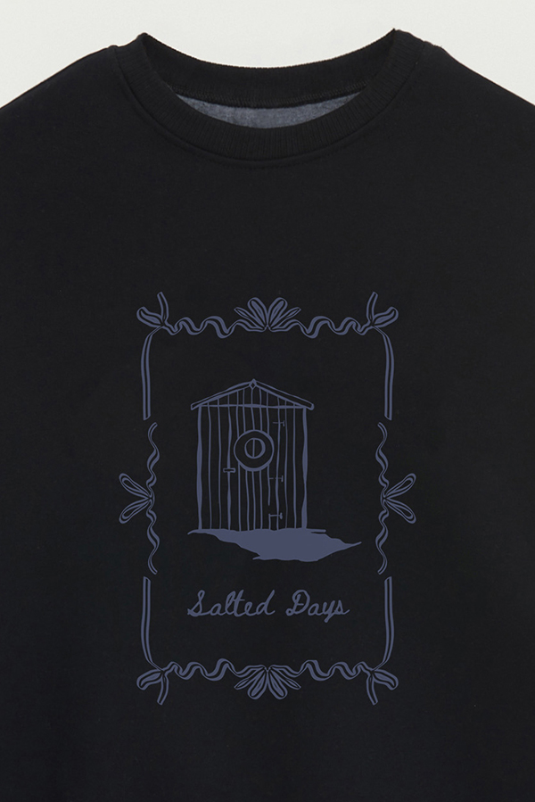 BUZO CREWNECK ESTAMPADO SKETCH SALTED DAYS