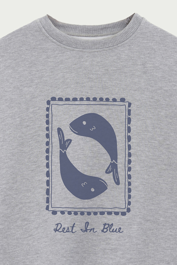BUZO CREWNECK ESTAMPADO SKETCH REST