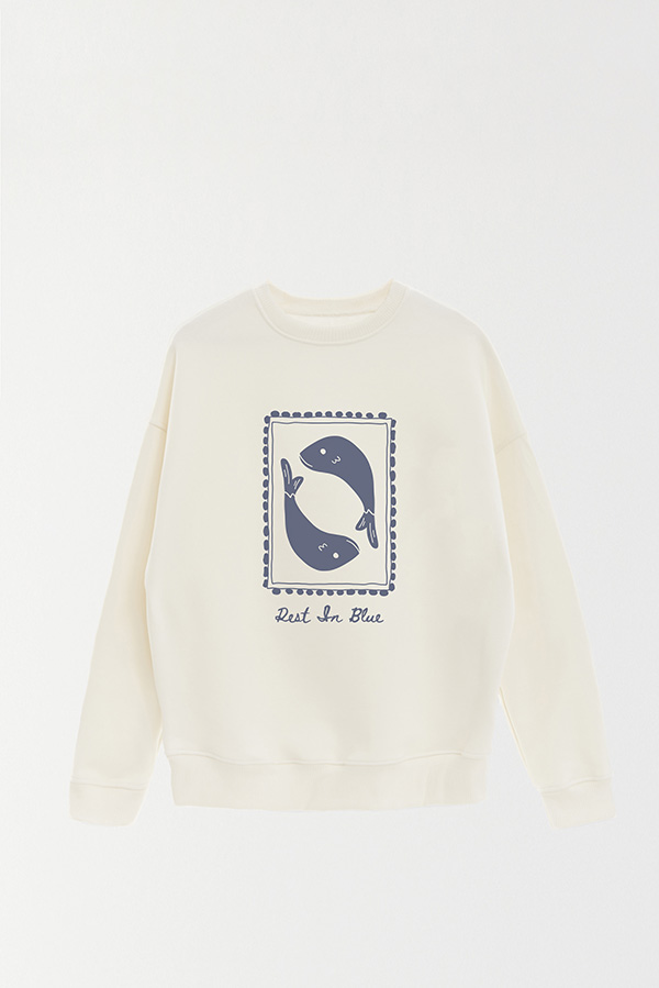 BUZO CREWNECK ESTAMPADO SKETCH REST