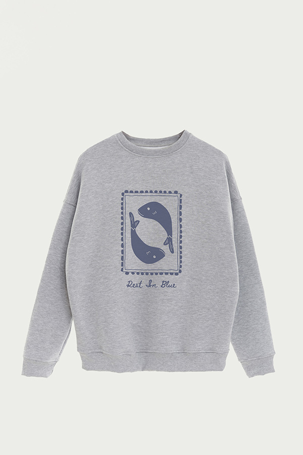 BUZO CREWNECK ESTAMPADO SKETCH REST