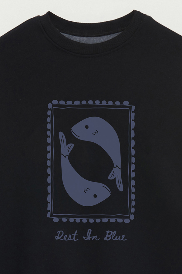 BUZO CREWNECK ESTAMPADO SKETCH REST