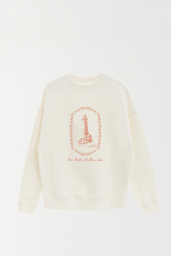 BUZO CREWNECK ESTAMPADO SKETCH ONE NOTE