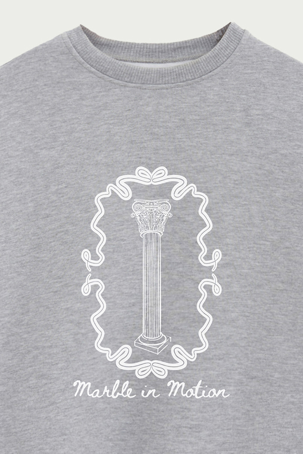 BUZO CREWNECK ESTAMPADO SKETCH MARBLE