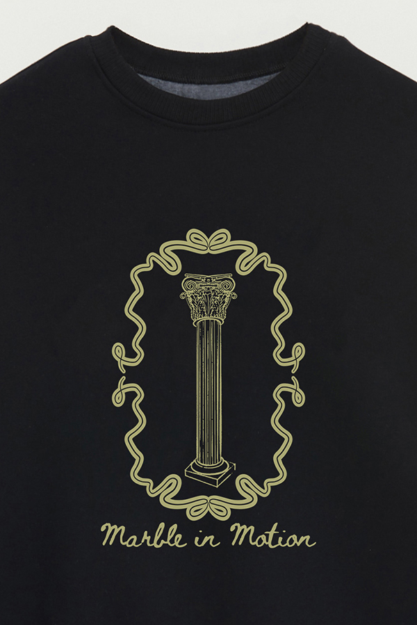 BUZO CREWNECK ESTAMPADO SKETCH MARBLE
