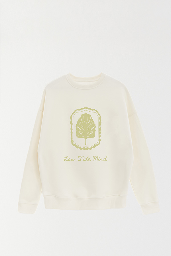 BUZO CREWNECK ESTAMPADO SKETCH LOW TIDE