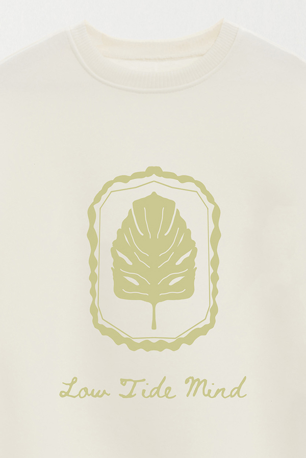 BUZO CREWNECK ESTAMPADO SKETCH LOW TIDE