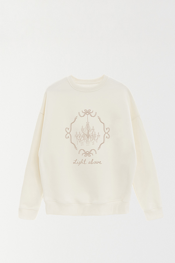 BUZO CREWNECK ESTAMPADO SKETCH LIGHT