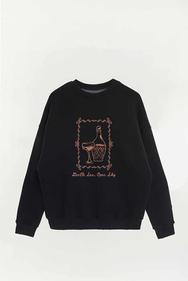 BUZO CREWNECK ESTAMPADO SKETCH GENTLE