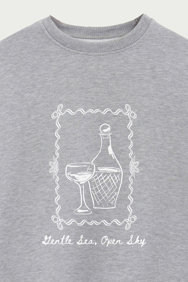BUZO CREWNECK ESTAMPADO SKETCH GENTLE