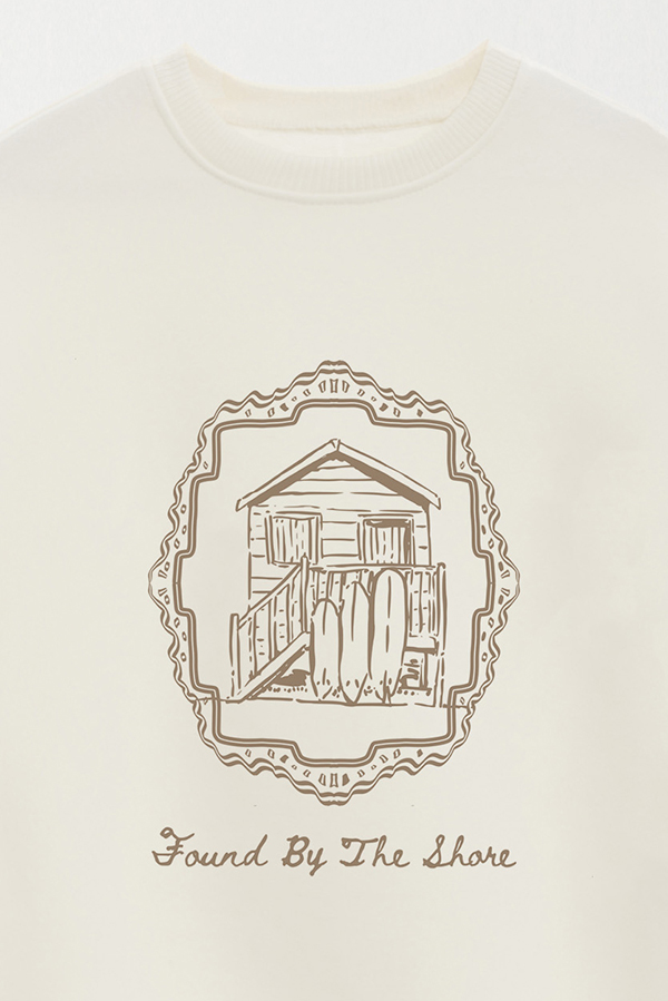 BUZO CREWNECK ESTAMPADO SKETCH FOUND