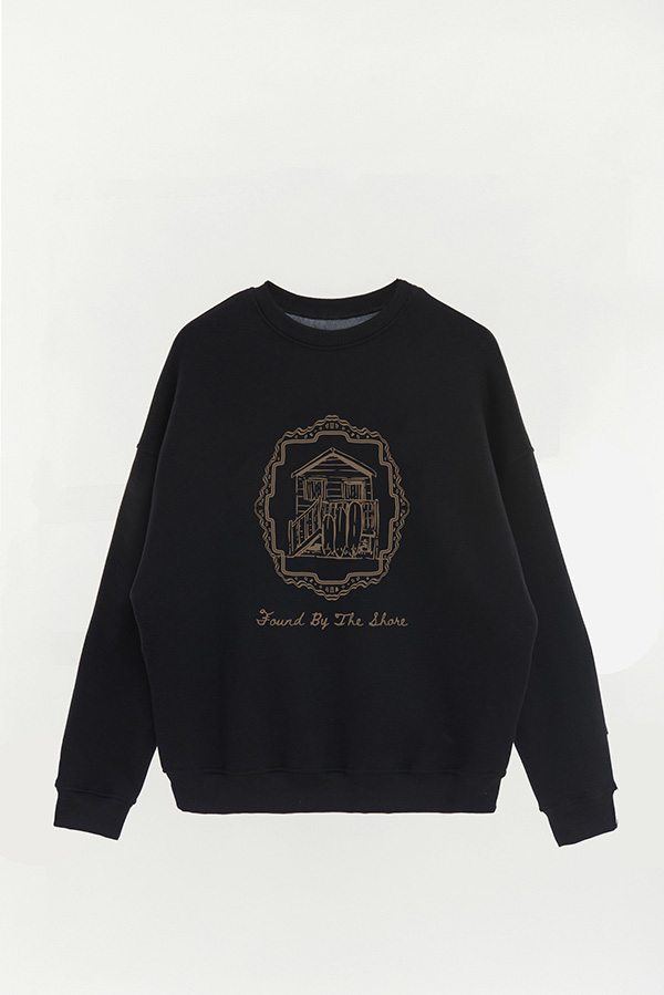 BUZO CREWNECK ESTAMPADO SKETCH FOUND