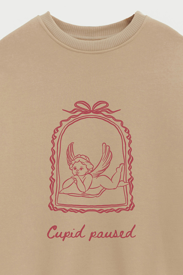 BUZO CREWNECK ESTAMPADO SKETCH CUPID