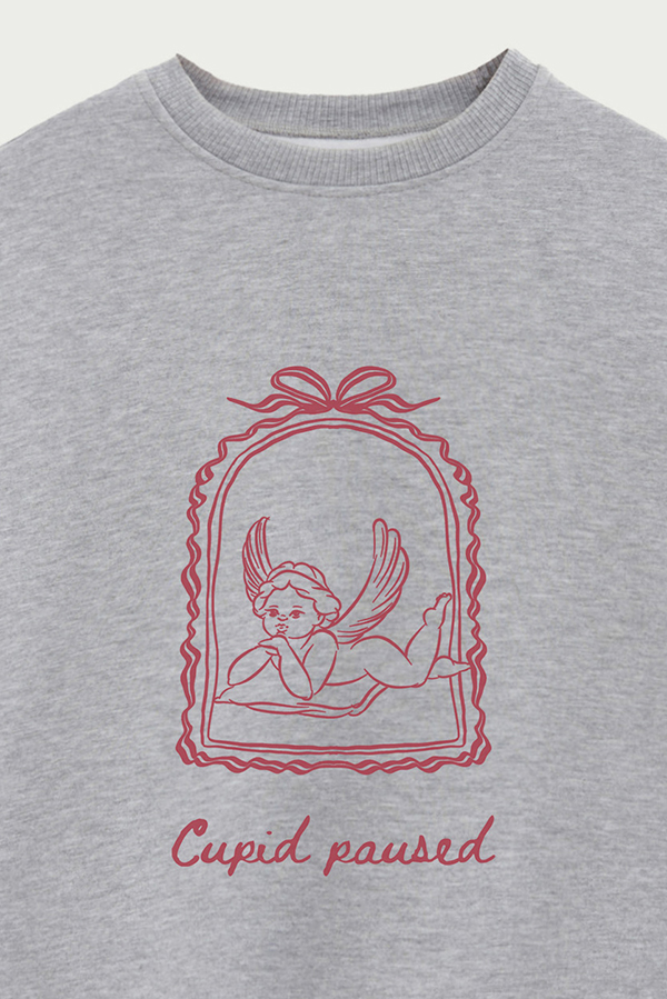 BUZO CREWNECK ESTAMPADO SKETCH CUPID