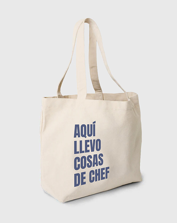 TOTE BAG AQUI LLEVO CHEF