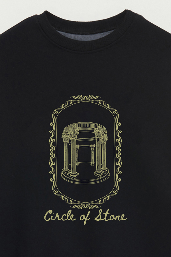 BUZO CREWNECK ESTAMPADO SKETCH CIRCLE