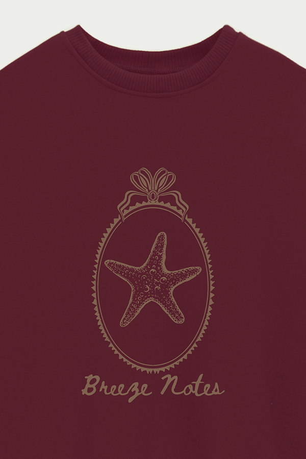 BUZO CREWNECK ESTAMPADO SKETCH BREEZE