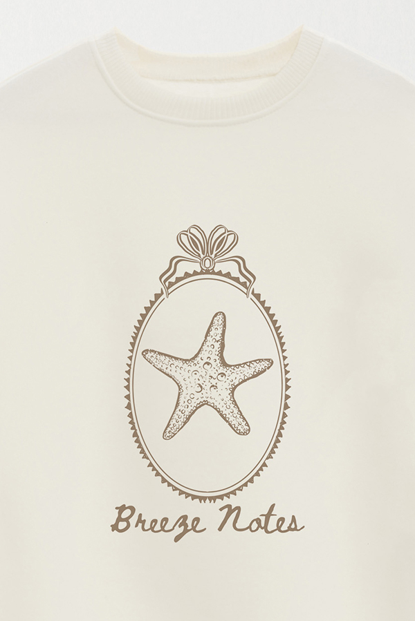 BUZO CREWNECK ESTAMPADO SKETCH BREEZE
