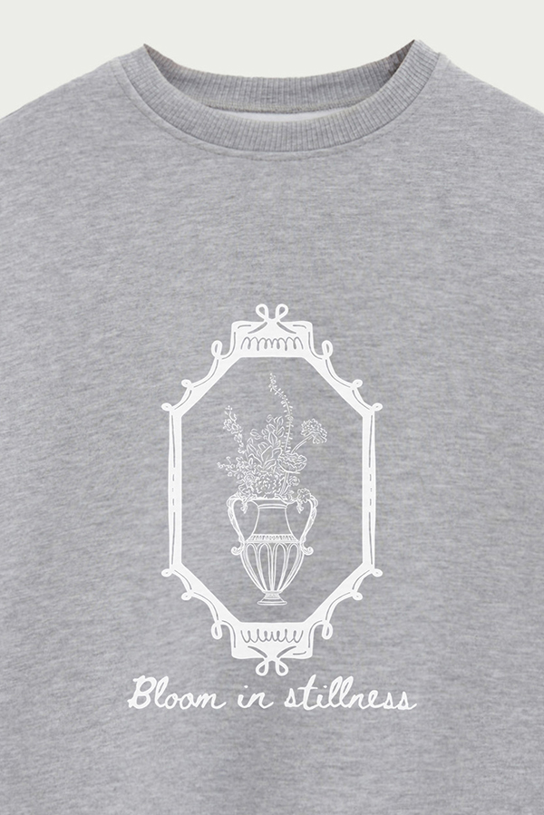 BUZO CREWNECK ESTAMPADO SKETCH BLOOM