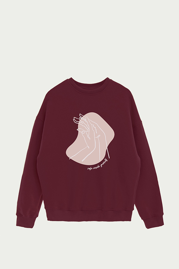 BUZO CREWNECK ESTAMPADO W SAFE INSIDE
