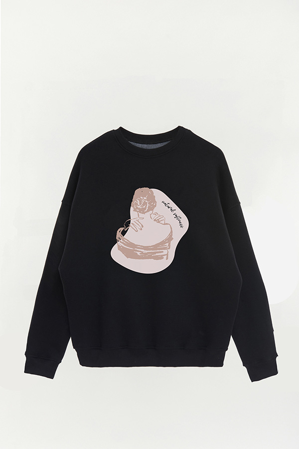 BUZO CREWNECK ESTAMPADO W NATURAL SOFTNESS