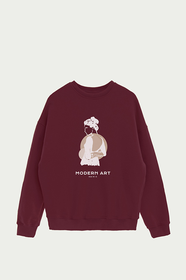 BUZO CREWNECK ESTAMPADO W MODERN 31