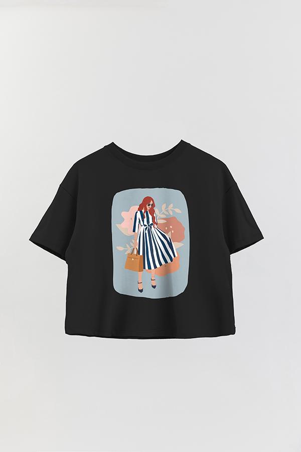 REMERA CROP ESTAMPADA ART 5
