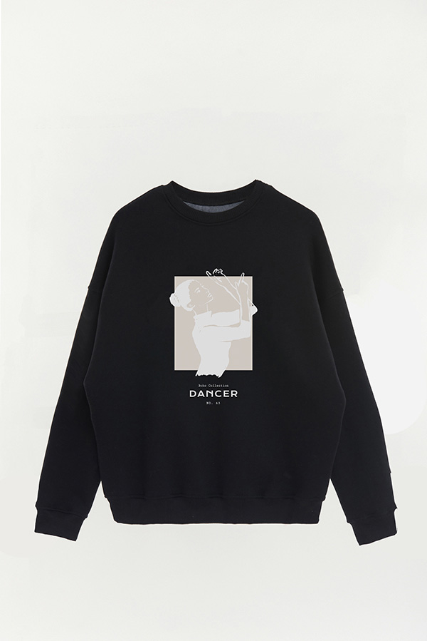 BUZO CREWNECK ESTAMPADO W DANCER 63