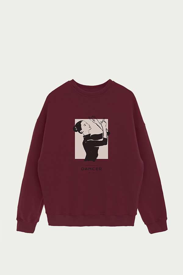 BUZO CREWNECK ESTAMPADO W DANCER 63