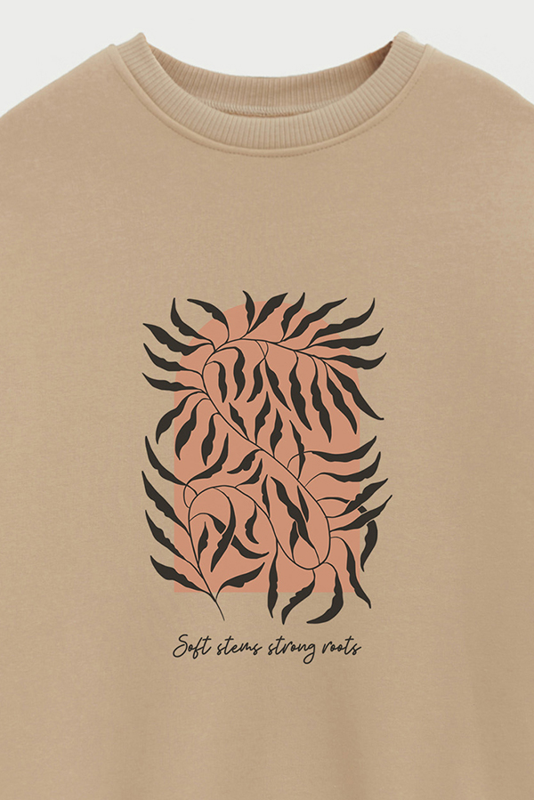 BUZO CREWNECK ESTAMPADO BT SOFT STEMS