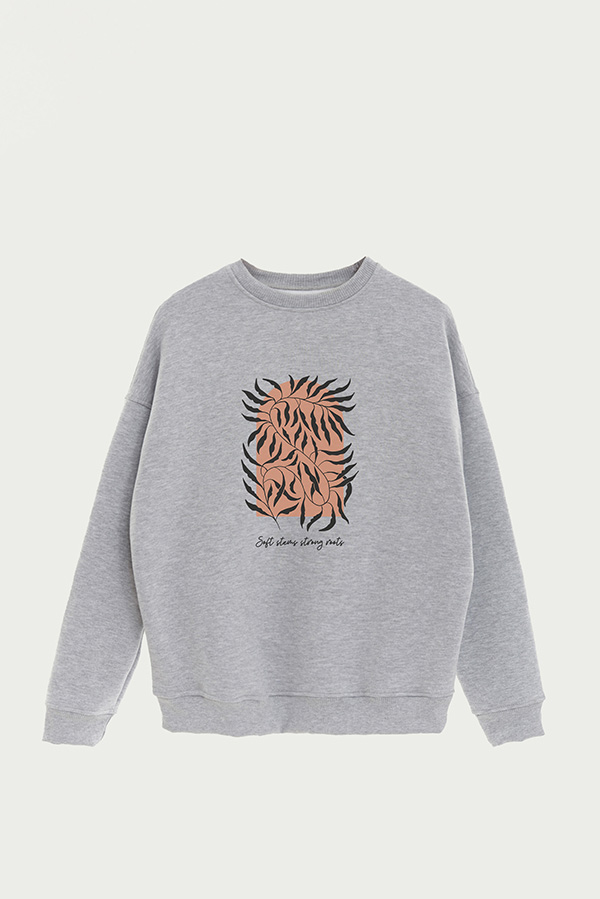 BUZO CREWNECK ESTAMPADO BT SOFT STEMS