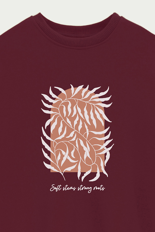 BUZO CREWNECK ESTAMPADO BT SOFT STEMS